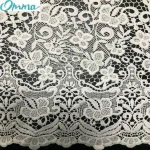 Polyester lèt dantèl twal